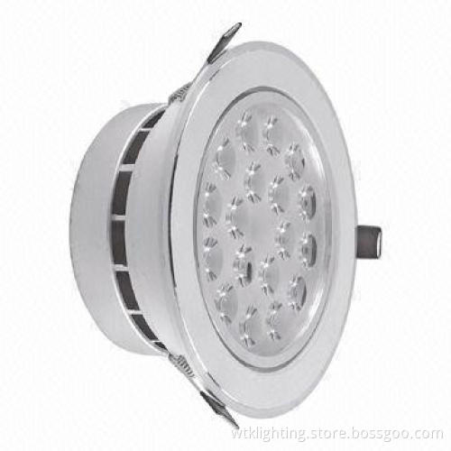 18W LED Ceiling/Downlight with Epistar LEDs, Aluminum Material